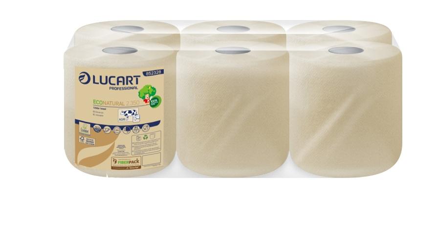 Dairy Wipes Eco Natural 2Ply 6 rolls x 130 Mtr.