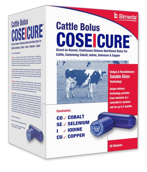 Coseicure Cattle Bolus 20's